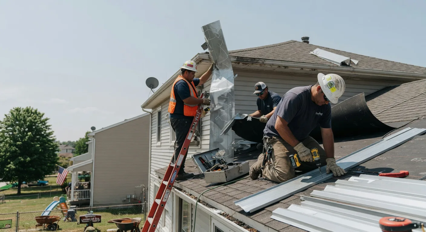 Metal Roof Repair in Creve Coeur, MO